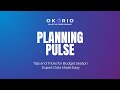Planning Pulse- Tips and Tricks Export Data