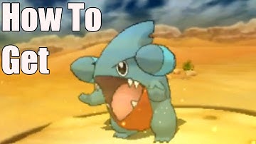 How to Catch Gible/Sandile in Pokemon Omega Ruby and Alpha Sapphire