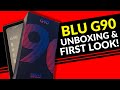 BLU G90 Unboxing & First Impressions!