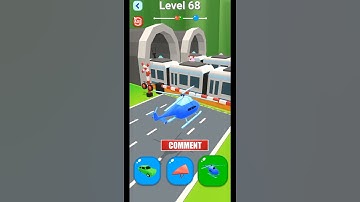 SHAPE-SHIFTING MOBILE GAME ; #Shorts #funnygame #viral #Gaming #trending #3dgame #games
