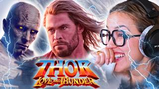 My FIRST Christian Bale Movie! First Time Watching THOR: LOVE AND THUNDER