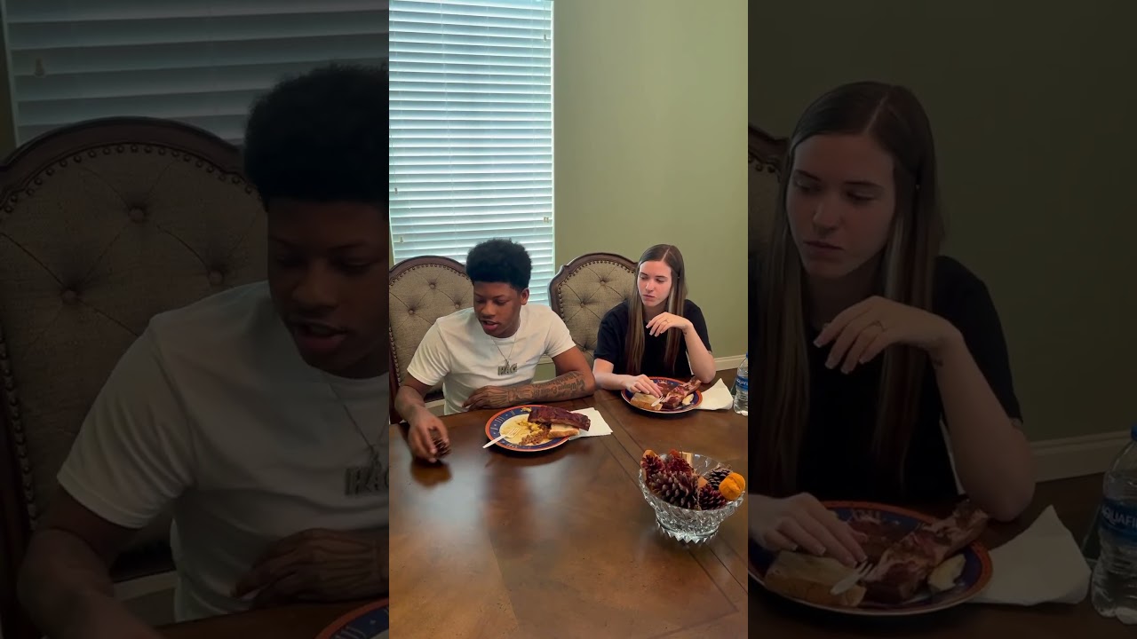 Когда белая девушка впервые приглашает вас на ужин