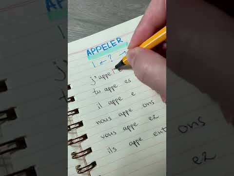 Ошибка ⚠️ глагол APPELER #французский #французскийязык #учитьфранцузский