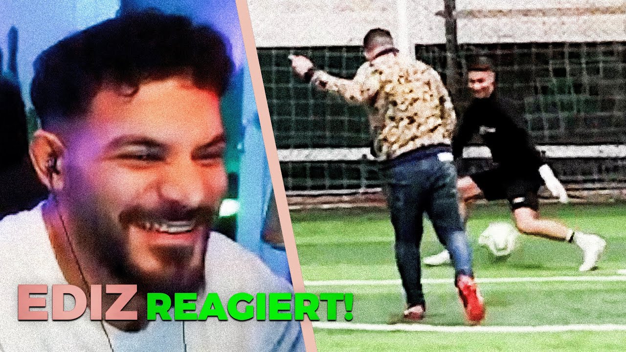 MERT UNSER PROFI FUSSBALLER😂🤣! EDIZ Reagiert auf 