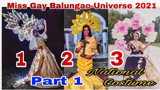 Miss Gay Balungao-Universe 2021 (The Online Pageant) National Costume Part 1