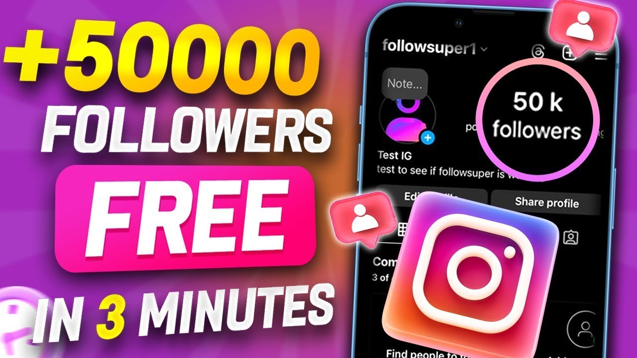 How To Get Followers On Instagram | Free Instagram Followers ...
