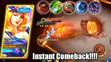 Ultra Hack Damage!🔥|One Hit Combo😱|Broken Build 👿|Top Global Freya|Mlbb❤️