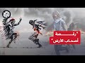 فلسطيني رقص على الدبكة خلال الاشتباكات ي ذكر ب   رقصة الحرية  للهنود الحمر