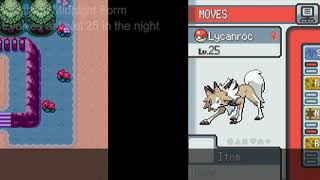 Pokémon Genisys Fangame - Rockruff Evolutions