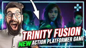 New Action Platformer Game - Trinity Fusion Gameplay, Walkthrough, Letsplay ▲One Hour Gameplay
