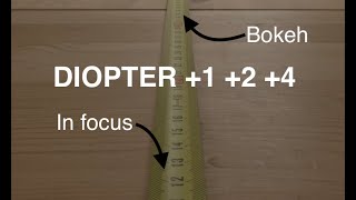 Insta360 Ace Pro Diopter 1 +2 +4 distance comparison close focus sharpness bokeh hyperfocal vlogging