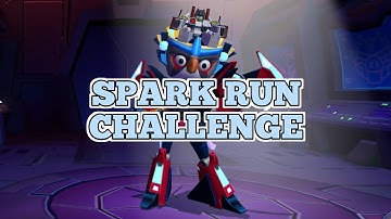 Angry Birds Transformers Spark Run Challenge - Energon Windblade