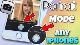 How To Get Portrait Mode on iPhone 5s,6, 6s, 7, 8, SE Tutorial ||  Get Portrait Mode On Any iPhone screenshot 3