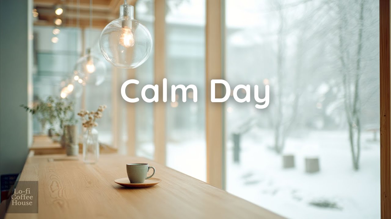 Calm Day ❄️☕️  [chill acoustic, lofi mix] calm acoustic background music for focus | playlist BGM