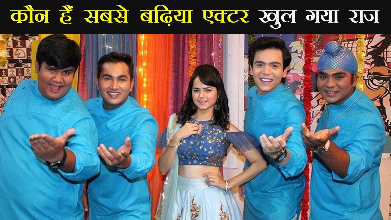 Who is the best actor in tapu sena of sab tv's taarak mehta ka oolt...