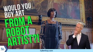 Would you buy art from the world’s first humanoid robot artist? | Kurt the CyberGuy