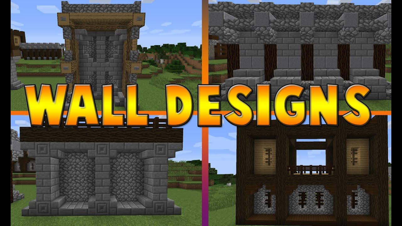 Simple Minecraft Stone Wall Designs - Goimages Corn