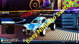 Nintendo Switch, How To Fix Rocket League Error Not Connecting To Epic Games Server.