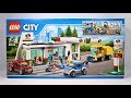 UNBOXING Lego City 60132 Service Station Construction Toy Speed Build