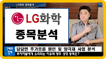 종목분석 LG화학 답답한 주가흐름 원인과 전망 양극재 실적및 캐파 집중 분석