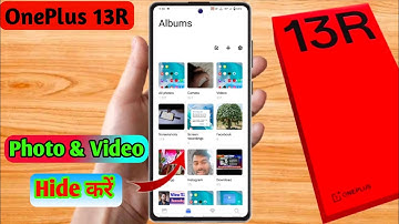 how to hide photo in oneplus 13r, oneplus 13r me photo hide kaise kare
