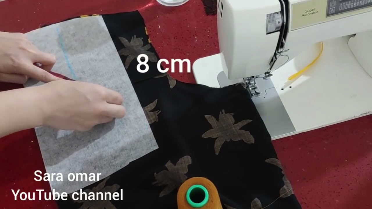 صدر دشداشة  بسيط و حلو مع دانتيل / مقاس كبير