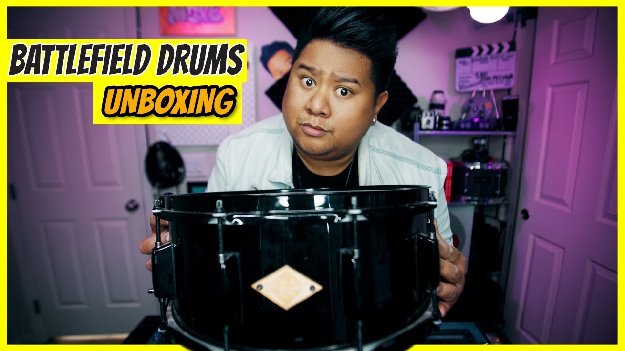 Battlefield Drums Custom Snare Drum for Under 150 YouTube