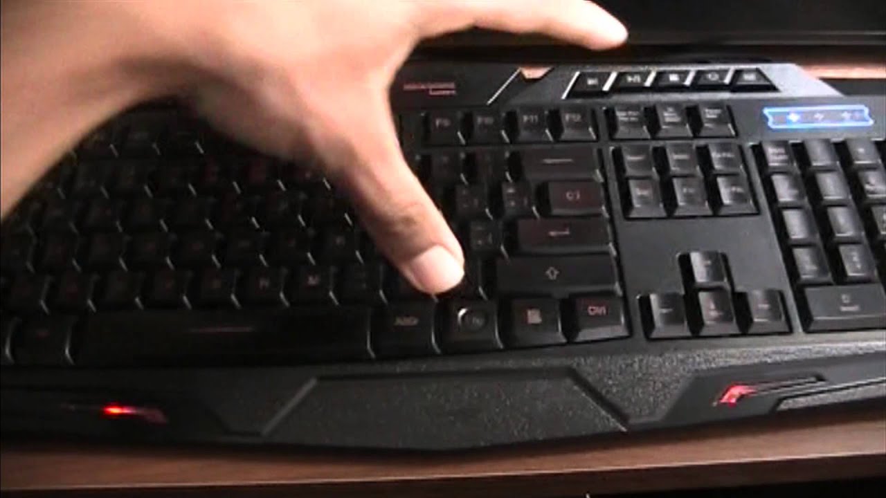 Umboxing teclado retroiluminado micronics lumiere MICK701 - YouTube