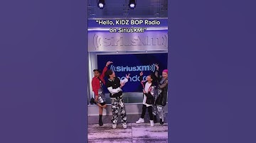 Thumbnail of We 💙 @siriusxm 🎙 #KIDZBOPRadio