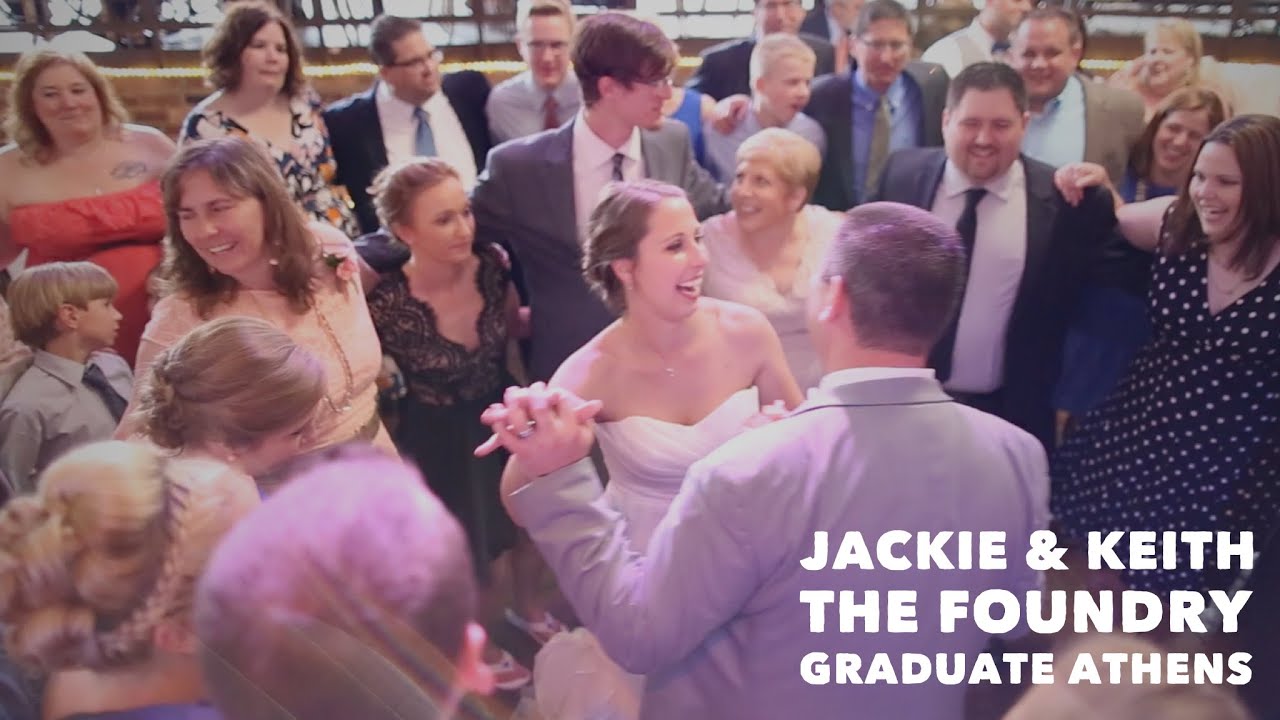 Jackie & Keith - The Foundry Wedding Reception in Athens GA