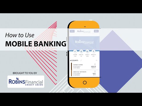 Mobile Banking: Robins Financial Credit Union