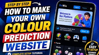 How To Create a Colour Prediction Game Website | DmWin | Full Setup Guide