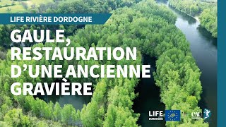 Gaule, une ancienne gravière de 7 ha restaurée