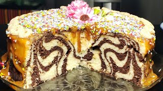 Torta facil en 20 minutos (Torta Cebra) by Cocina Facil de Rosana 1,706 views 2 months ago 6 minutes, 38 seconds