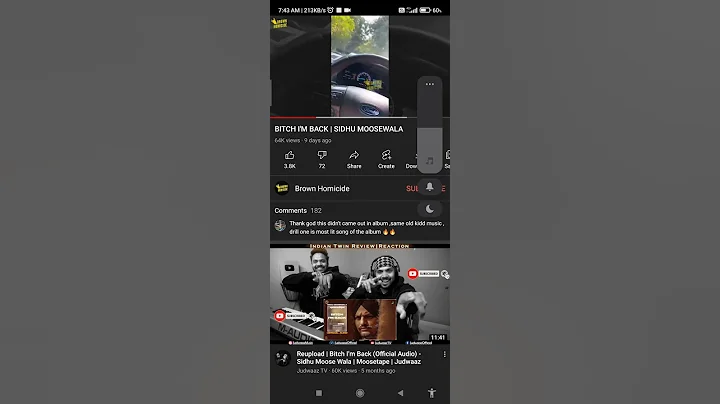 New Version Of Bitch I'm Back
