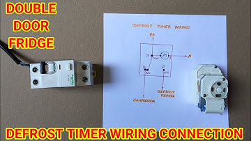 Defrost timer wiring connection in tamil