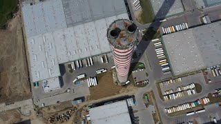 Komin Moszna Komin Pruszków Urbex Pruszków Z Lotu Ptaka Przerwa Na Papierosa Podczas Pracy -