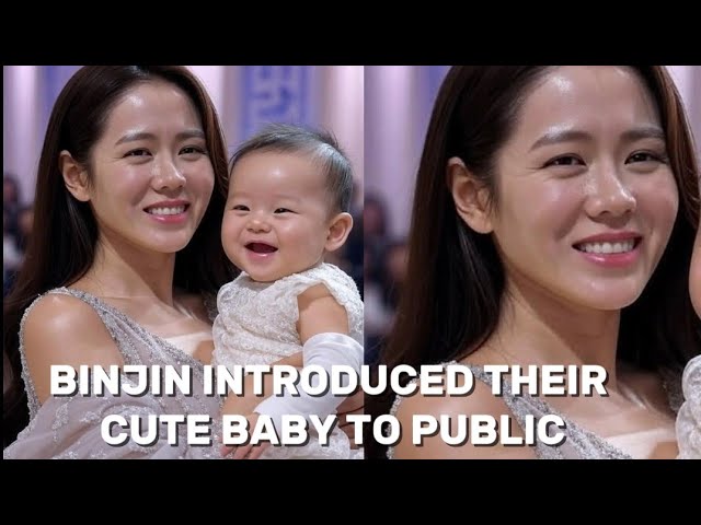 HYUN BIN & SON YE JIN OFFICIALLY INTRODUCED THEIR CUTE BABY TO PUBLIC -  YouTube