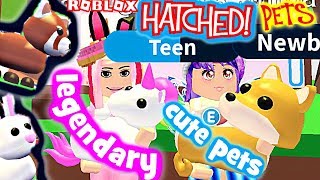 Cutest Pets New Adopt Me Update Legendary Blue Pink Egg Finally Hatched Roblox Youtube - derpy dog roblox