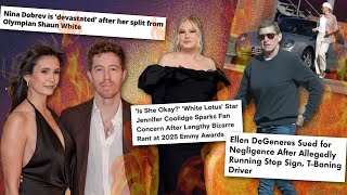 Nina Dobrev BROKEN Over Shaun White Split, Jennifer Coolidge Sparks CONCERN, Ellen's T BONE ACCIDENT