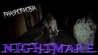 Phasmophobia | High School | Solo | No Commentary | Nightmare | Ep 89