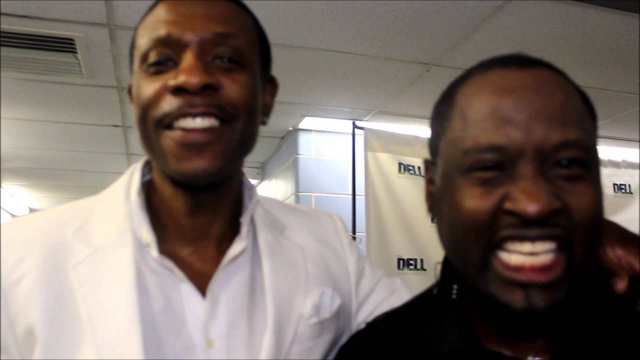 Keith Sweat & Johnny Gill Hanging Out Backstage YouTube