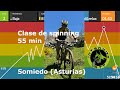 Sesión Audiovisual de CicloIndoor con INTENSOS BTT. SOMIEDO (Asturias)