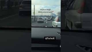 Çılgın Mercedes Şöföründen Makas Dersleri....