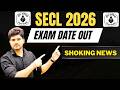 SECL 2026 Exam Date OUT | Shoking News #secl #coalindia #lokeshsir