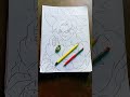 easy way to draw GOKU..🚀📉