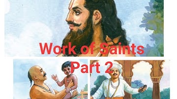 Std 4 EVS2 Part 2 Ch no 2 Work of Saints. Easy Explanation in English and Hindi