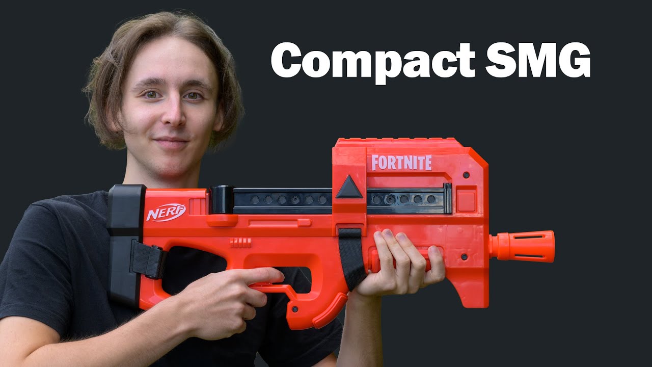 Nerf Compact SMG - Unboxing, Review & Test | MagicBiber