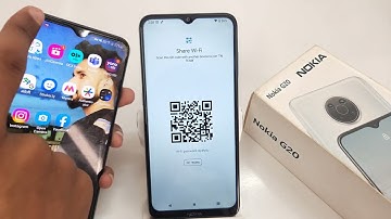 how to connect hotspot qr code in Nokia G20 , Nokia G22 | Nokia G21 me QR Code wifi share kaise kare