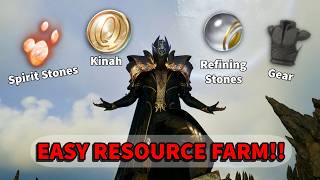 RESOURCE GRIND LOCATION! Spirit stones, Kinah, and more! - Aion 2